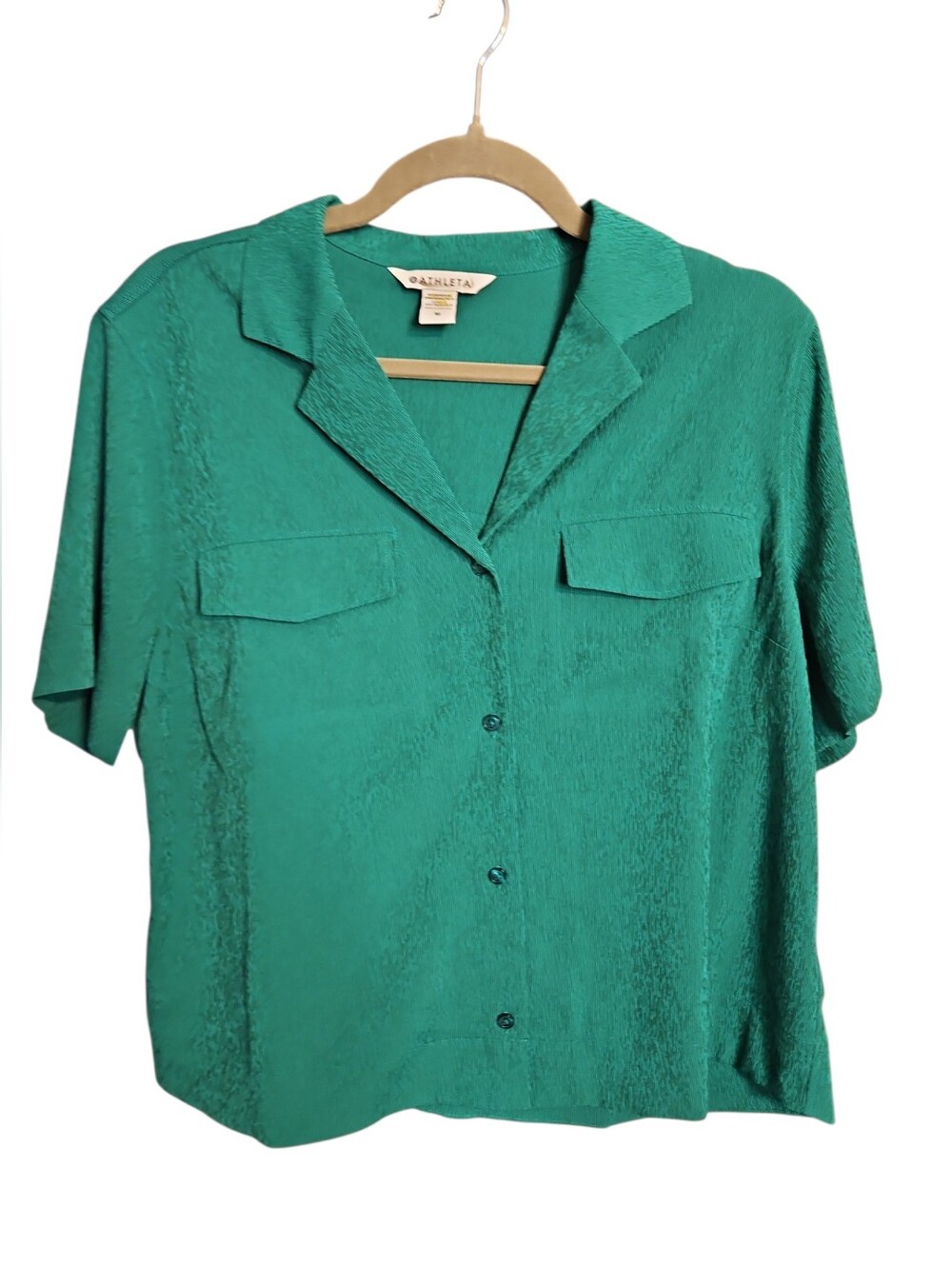 Athleta Echo Top | Size M | Teal | NWT | Quick Dry Packable - Picture 2 of 5